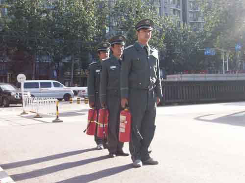 保安消防训练