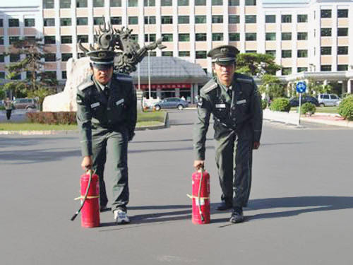 保安消防训练